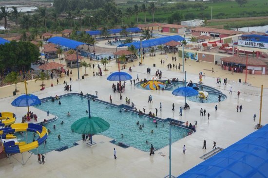 Sunway Lagoon Water Park pools and slides